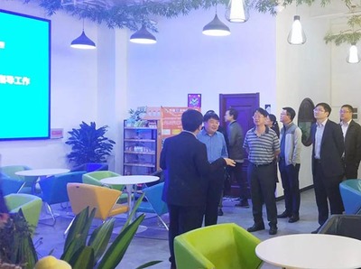 臨沂經(jīng)濟(jì)技術(shù)開發(fā)區(qū)深化電子商務(wù)技術(shù)服務(wù)合作，張培會(huì)委員帶隊(duì)考察產(chǎn)業(yè)載體